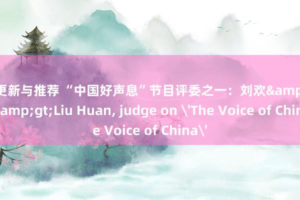 游戏更新与推荐 “中国好声息”节目评委之一：刘欢&lt;br/&gt;Liu Huan, judge on 'The Voice of China'